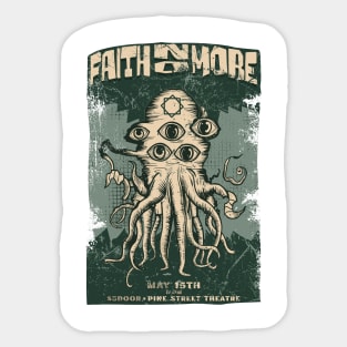 Faith No More T-Shirt Sticker